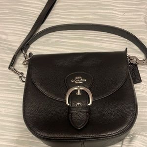 Small Coach crossbody. 8 1/2” ht X 9” width